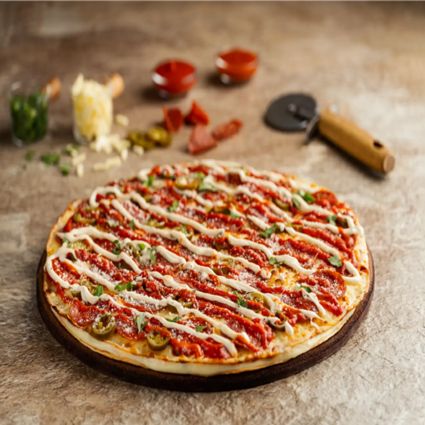 Cheesy Crunchy Hot American Pepperoni