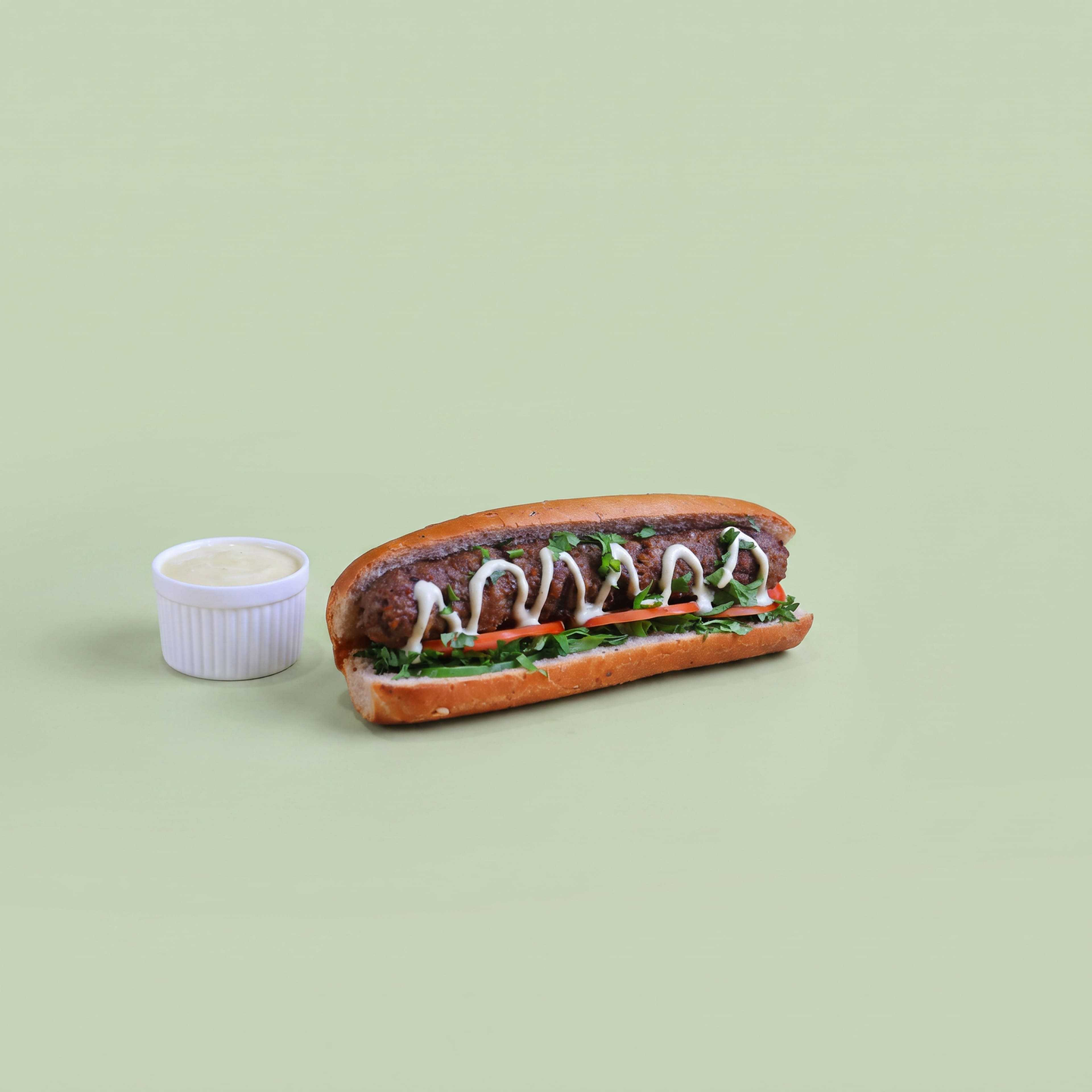 Beef Sandwich Kebab Beef