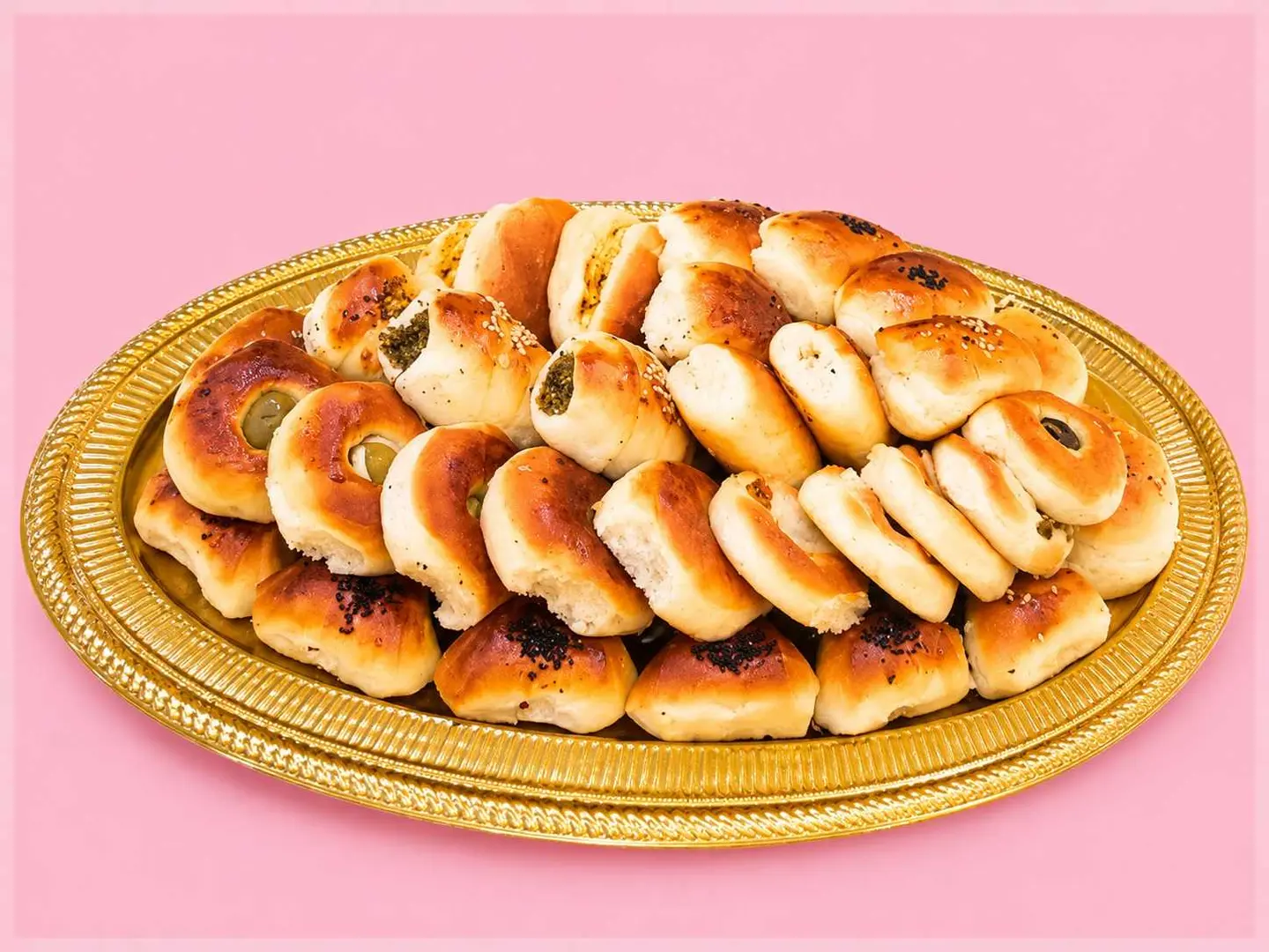 طبق الفطائر صغير