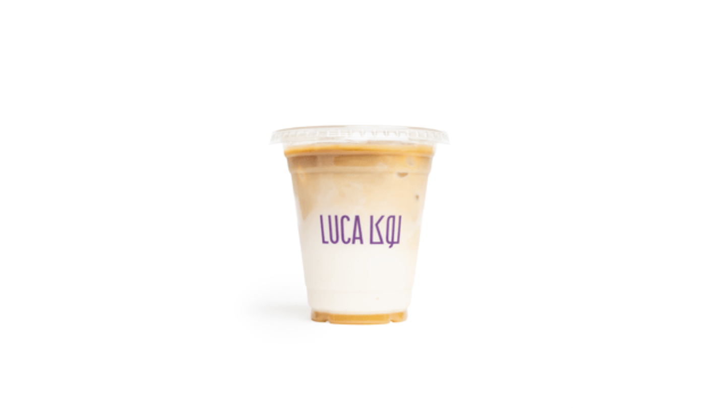 Iced Latte (Caramel Fudge)