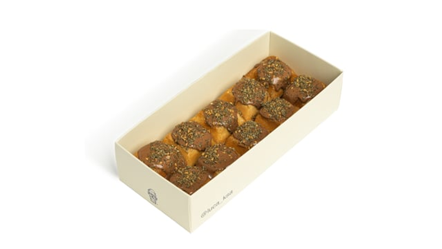 Zaatar & Chocolate Mini Waffles