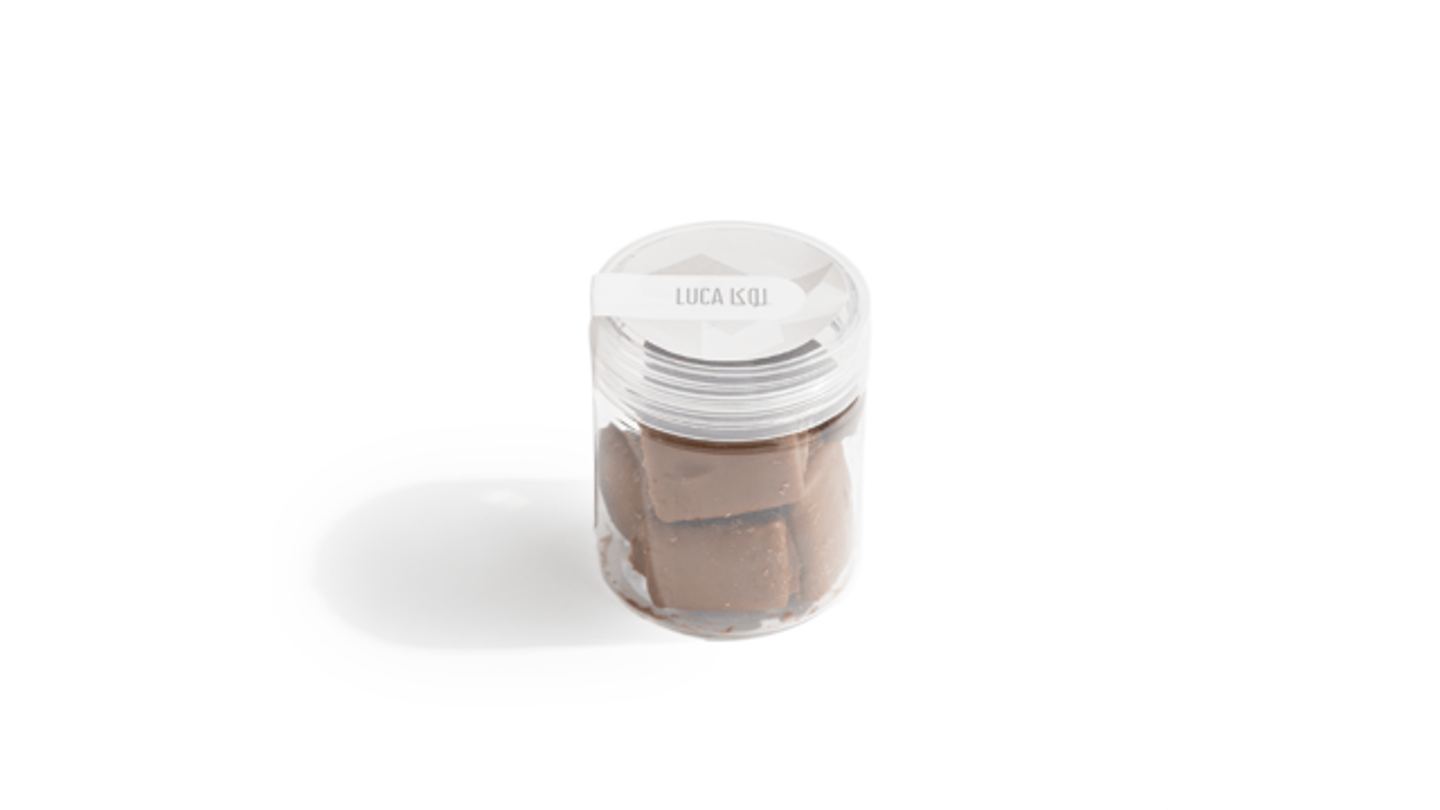 Milk Chocolate Biscuit Jar