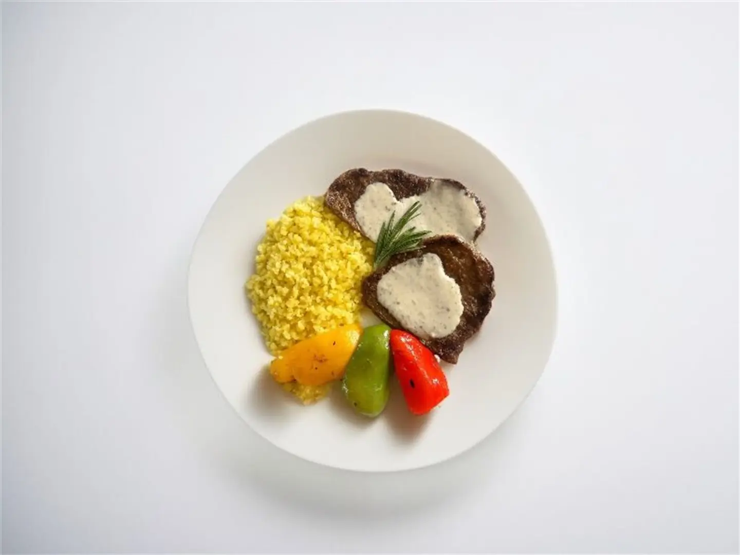 Beef Steak With Bulgur