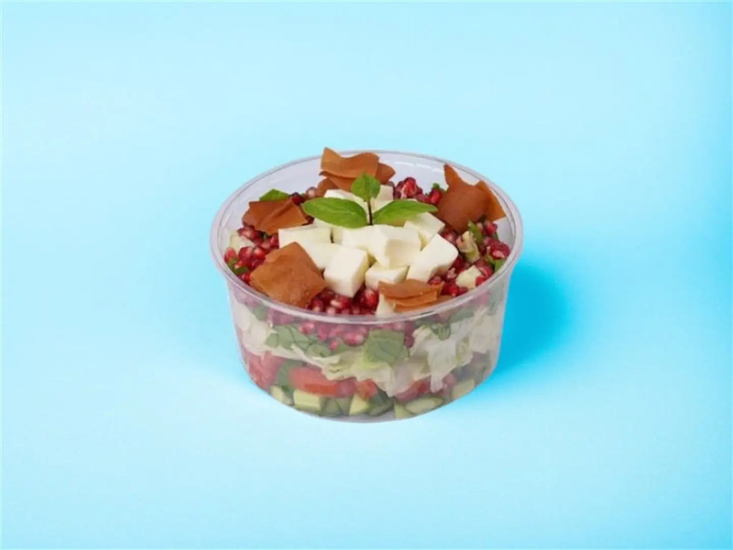 Halloumi Fattoush Salad