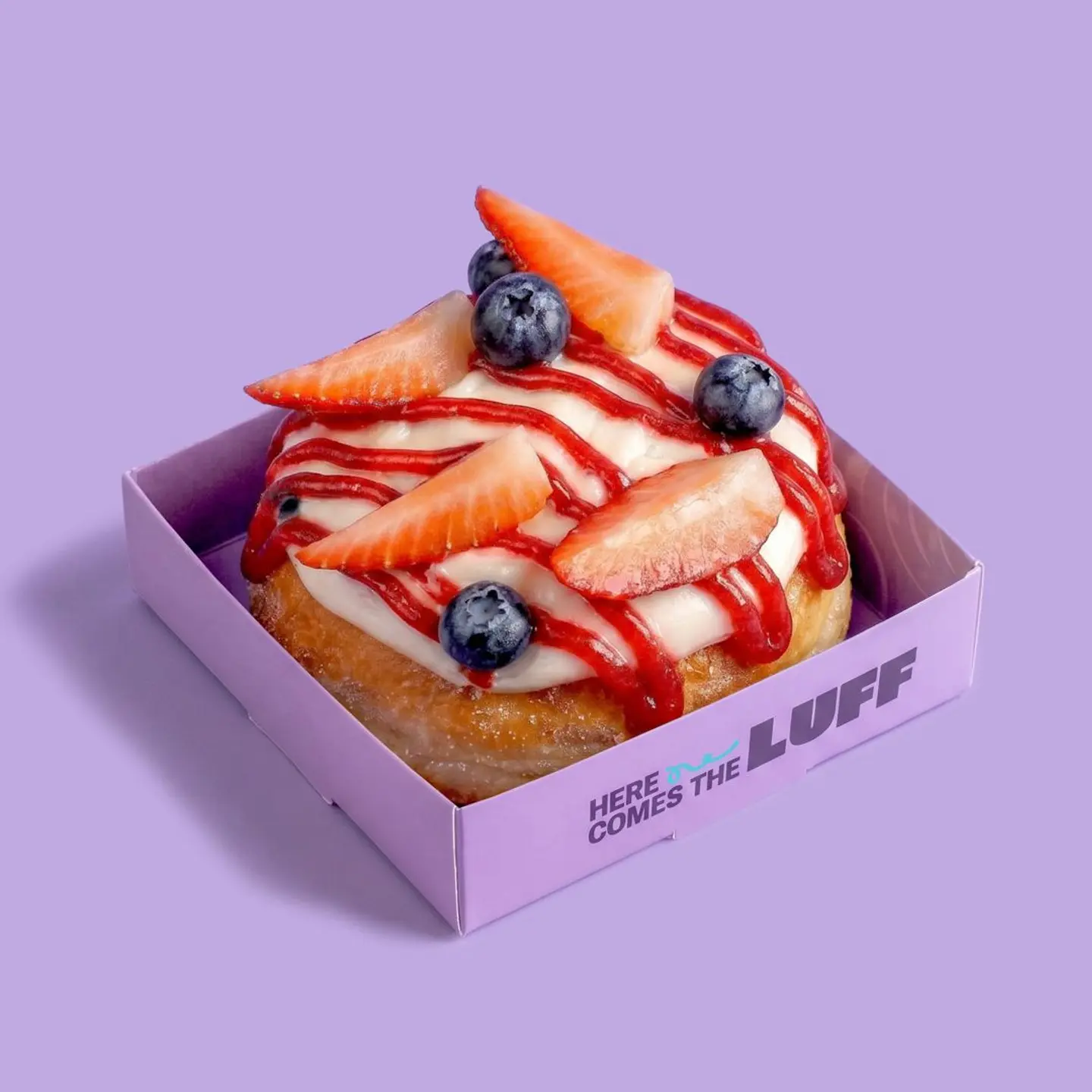 Mixed Berry & Cream Swirl 1 Pc