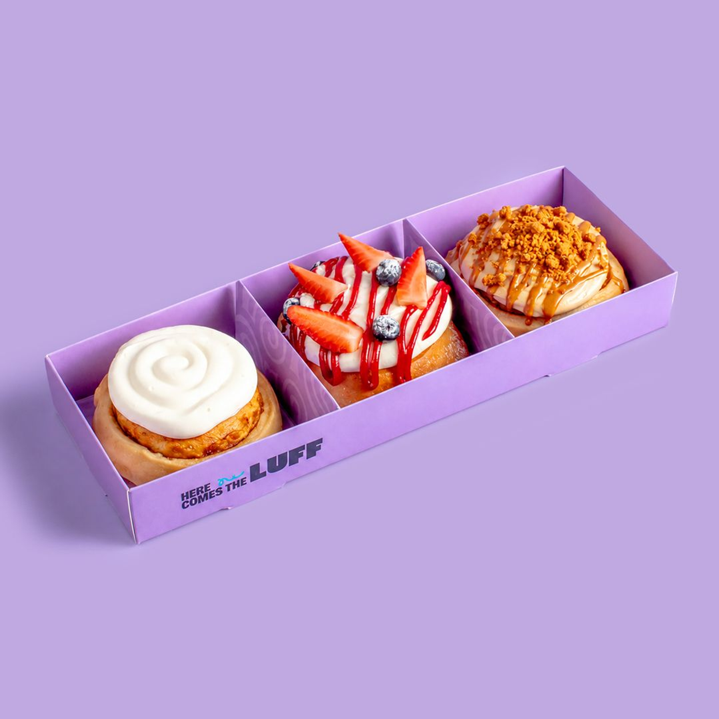 Jumbo Cinnamon Swirls 3 Pcs