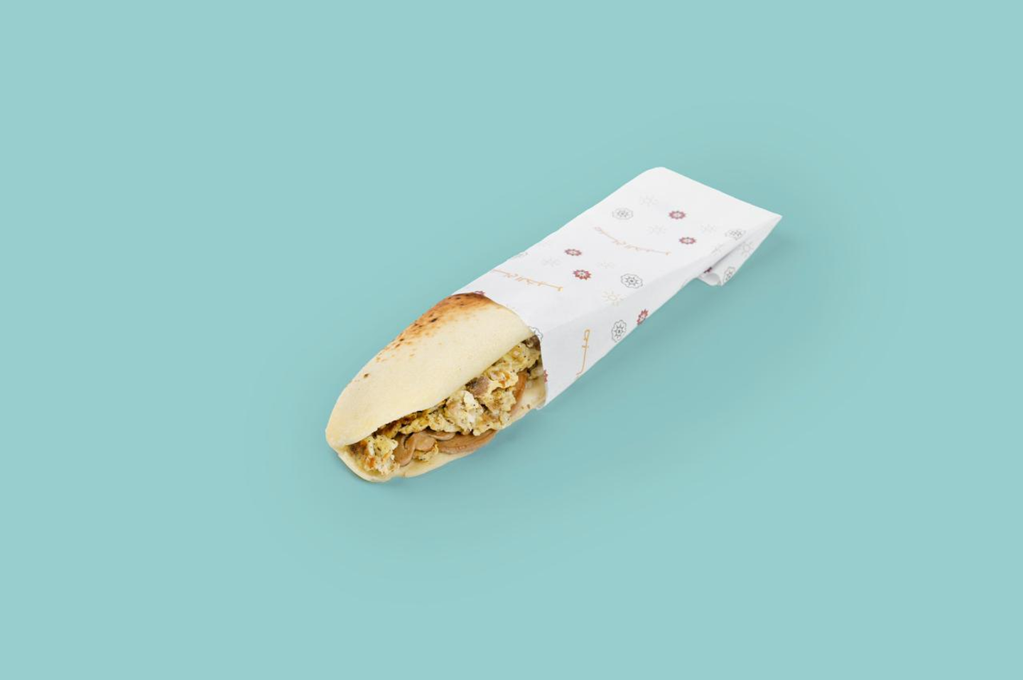 Egg With Mushroom Sandwich