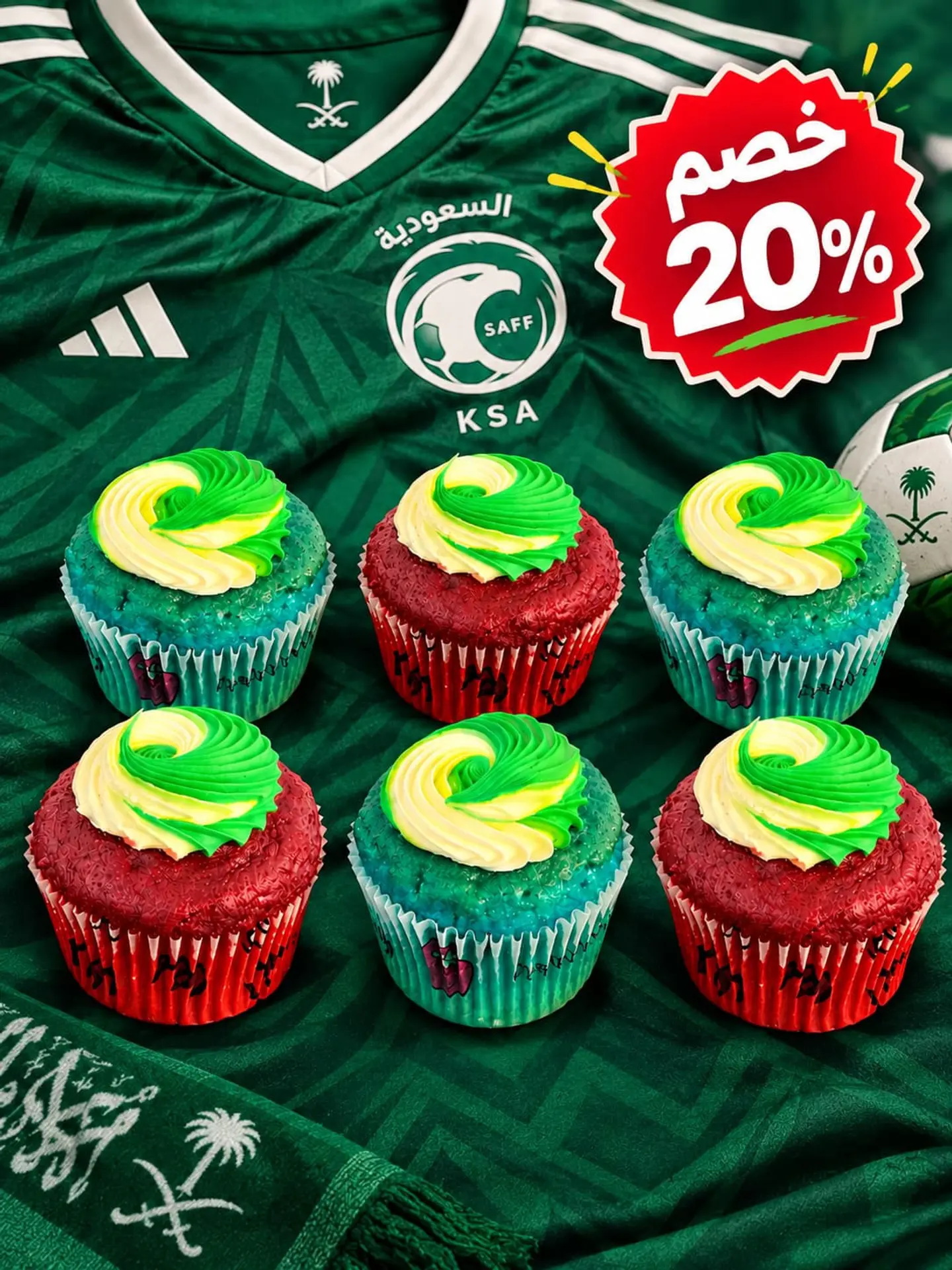 The Green Cupcakes