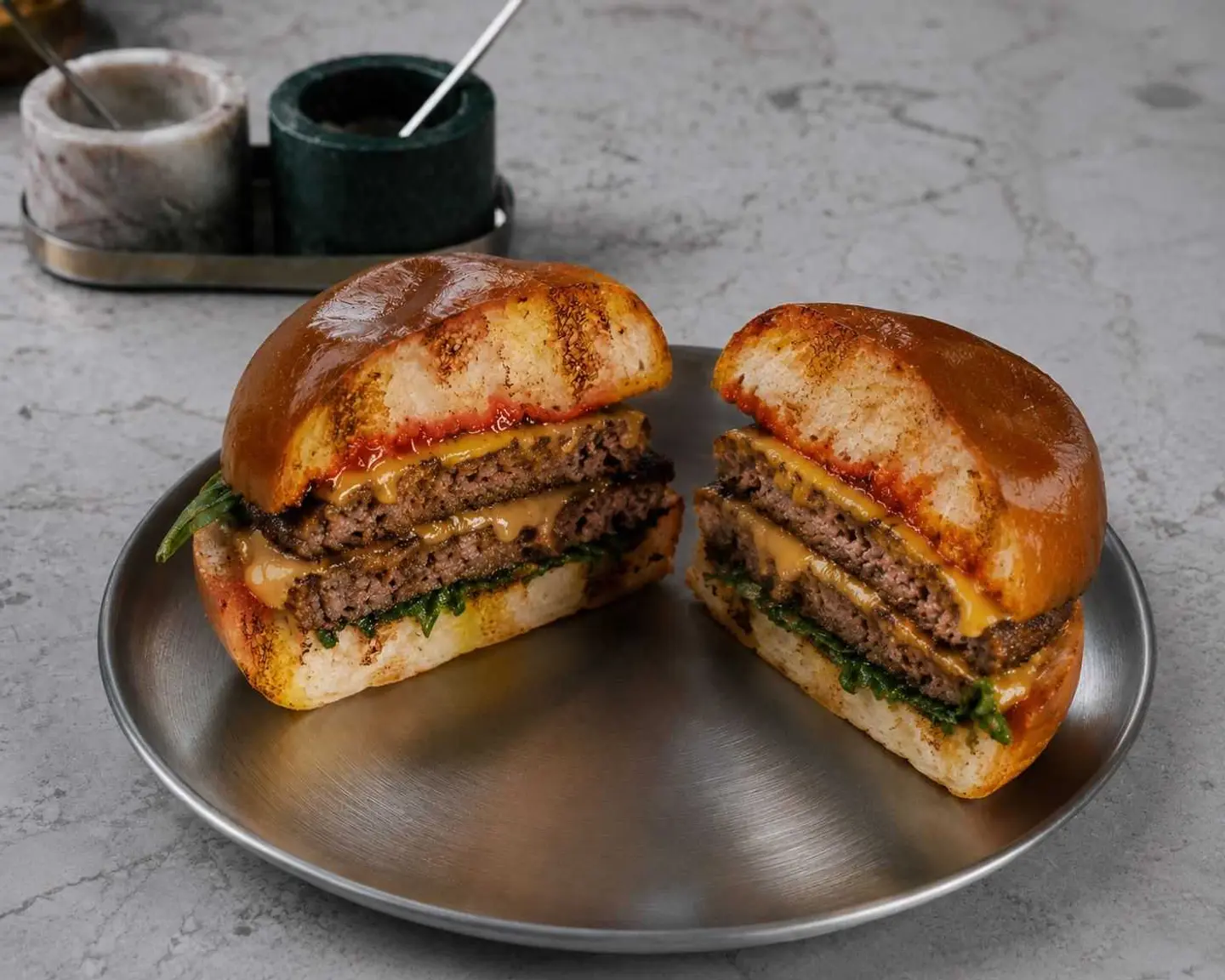 Spicy Beef Burger Double