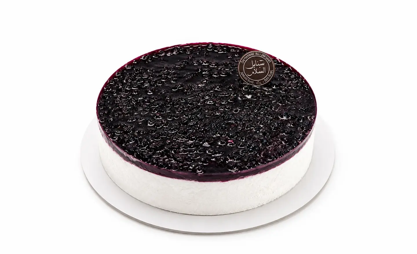 Blueberry Ice Cream Cake