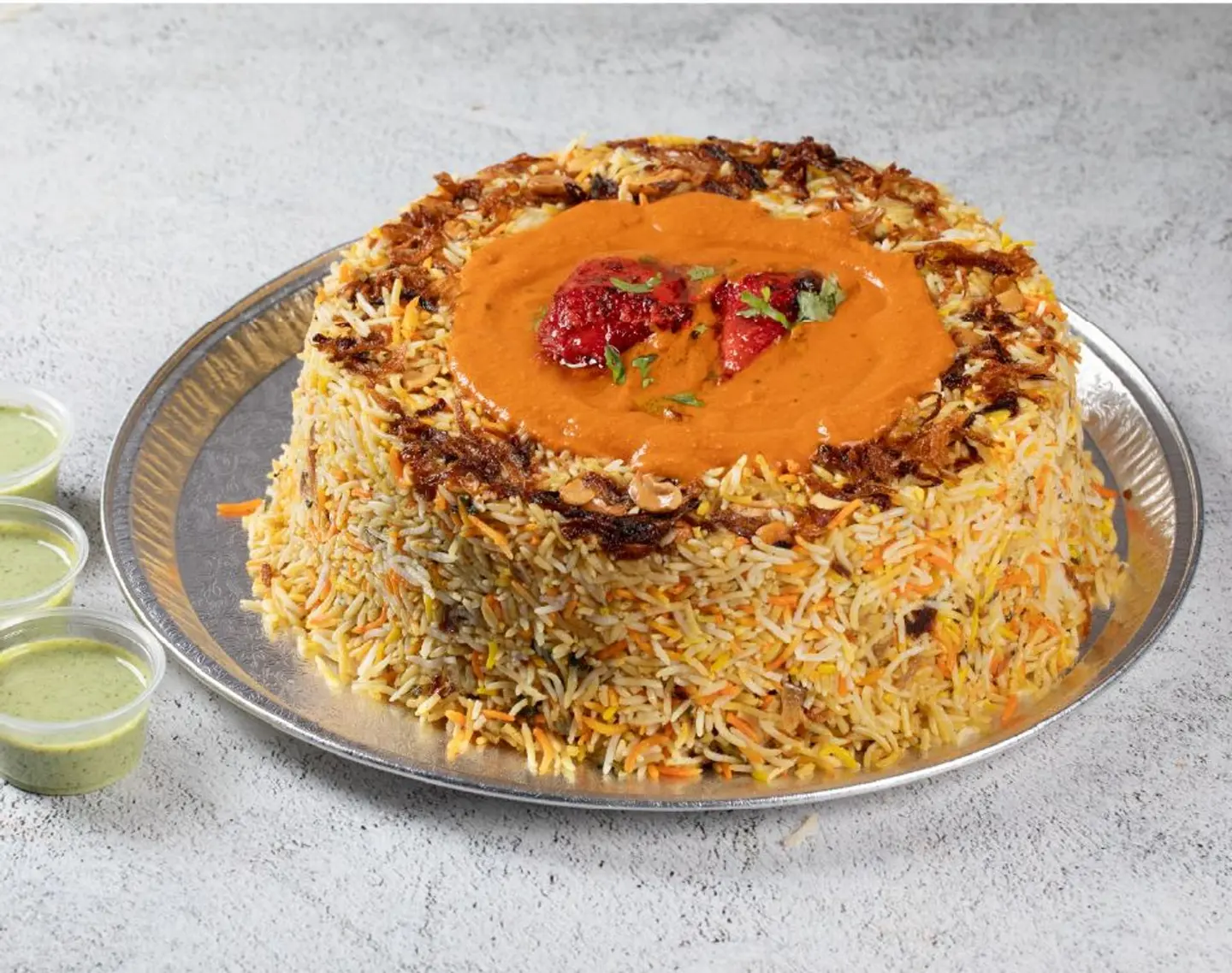 Butter Chicken Large Biryani
