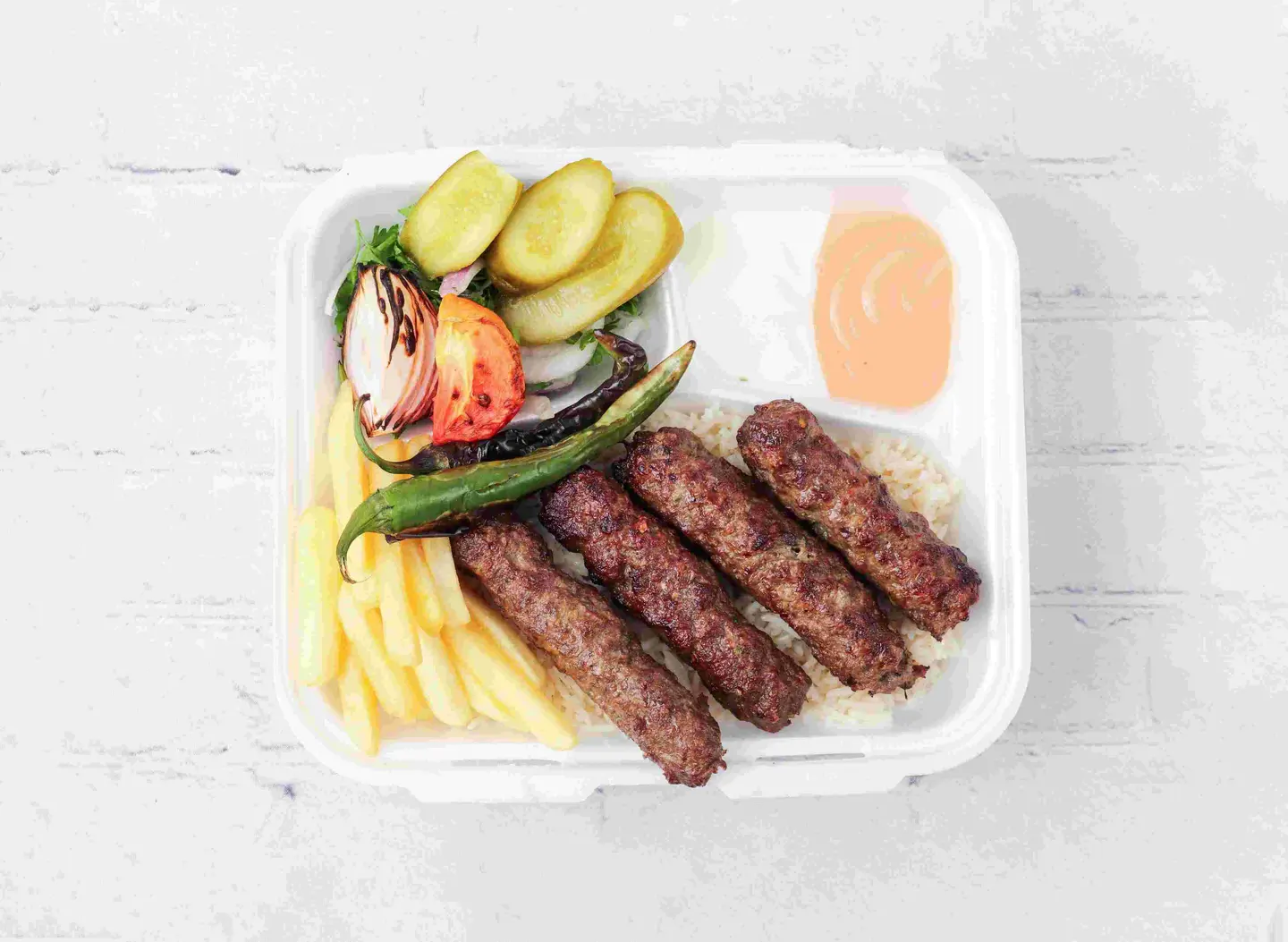 Meat Kebab Meal