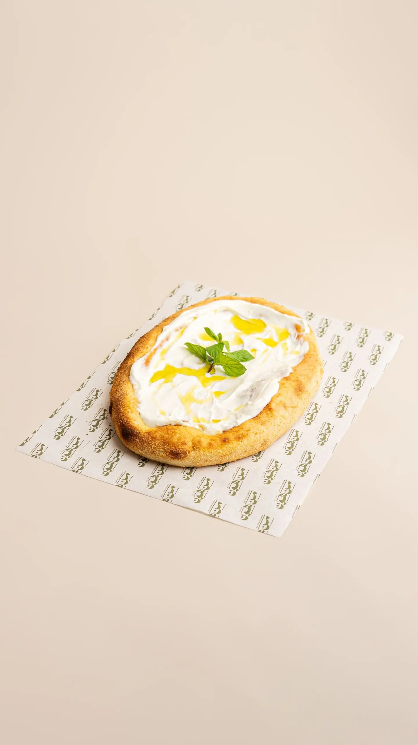 مناقيش لبنة سادة