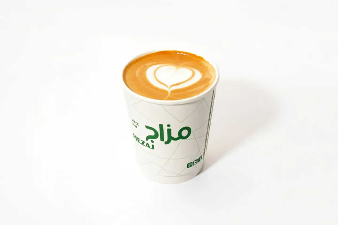 قهوة لاتيه كبير