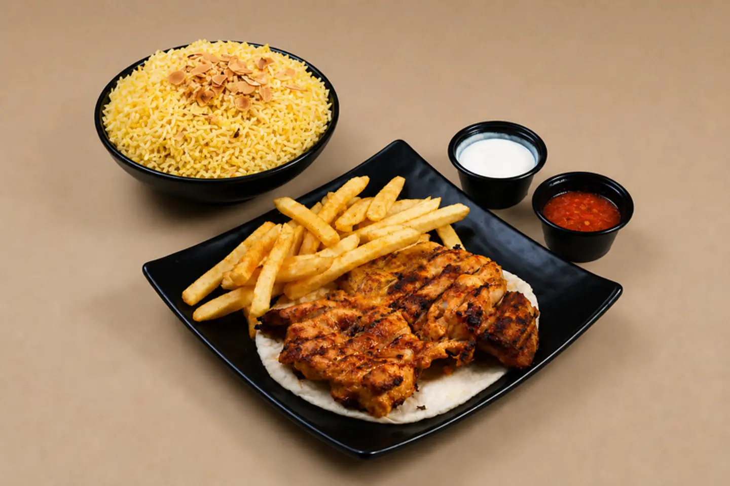 Chicken Msahab With Rice