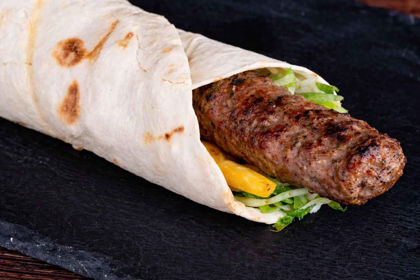 Meat Kebab Sandwich