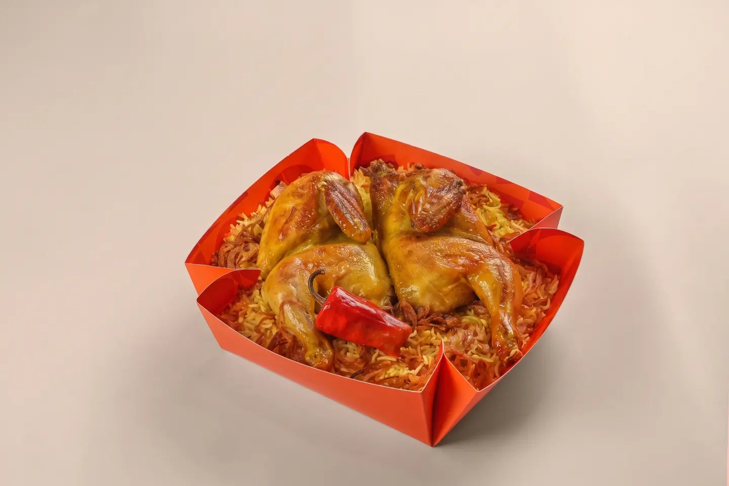 حبة دجاج مندي