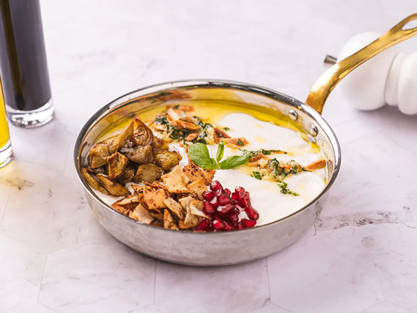 Eggplant Fatteh