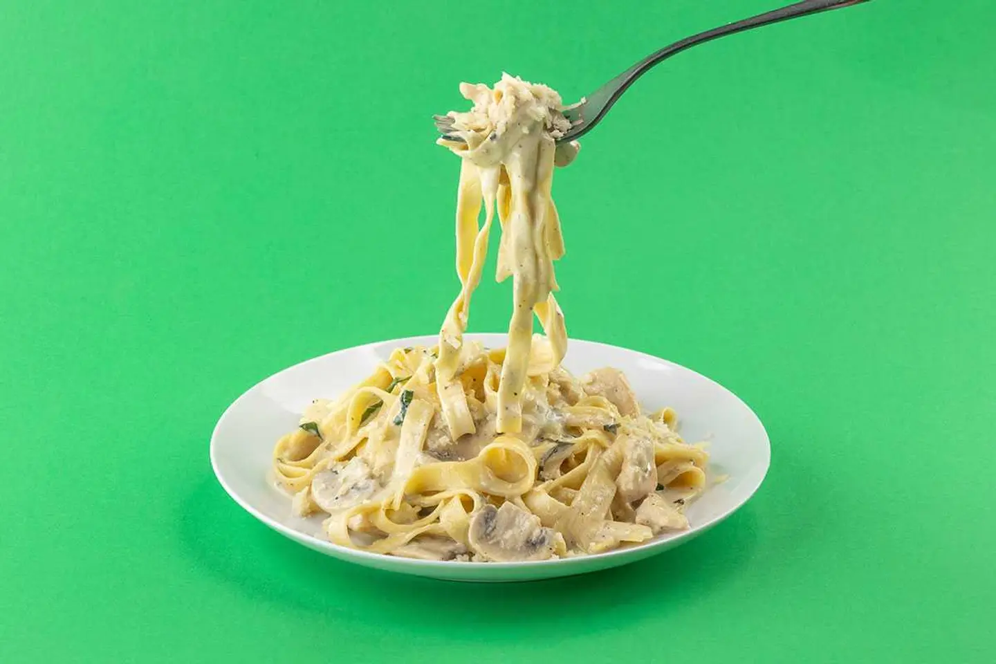 Chicken Alfredo Tagliatelle