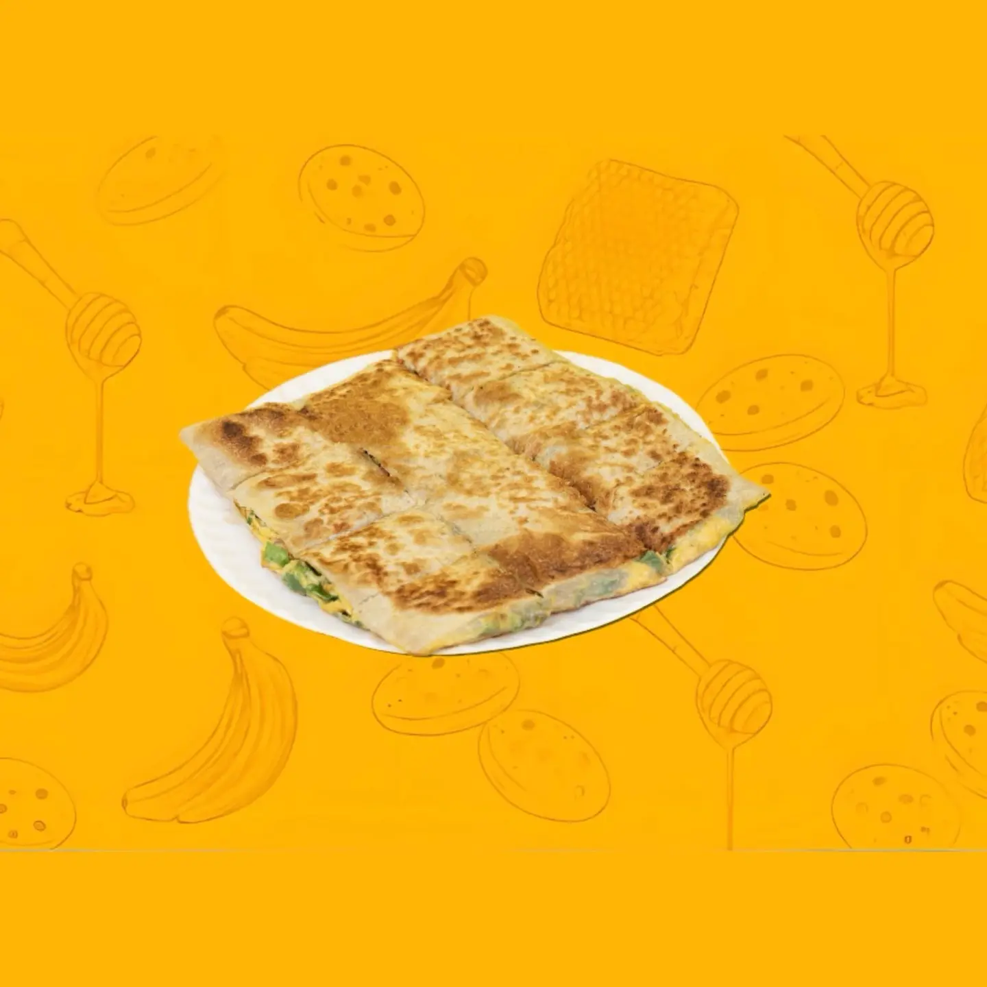 مطبق خضار شيدر