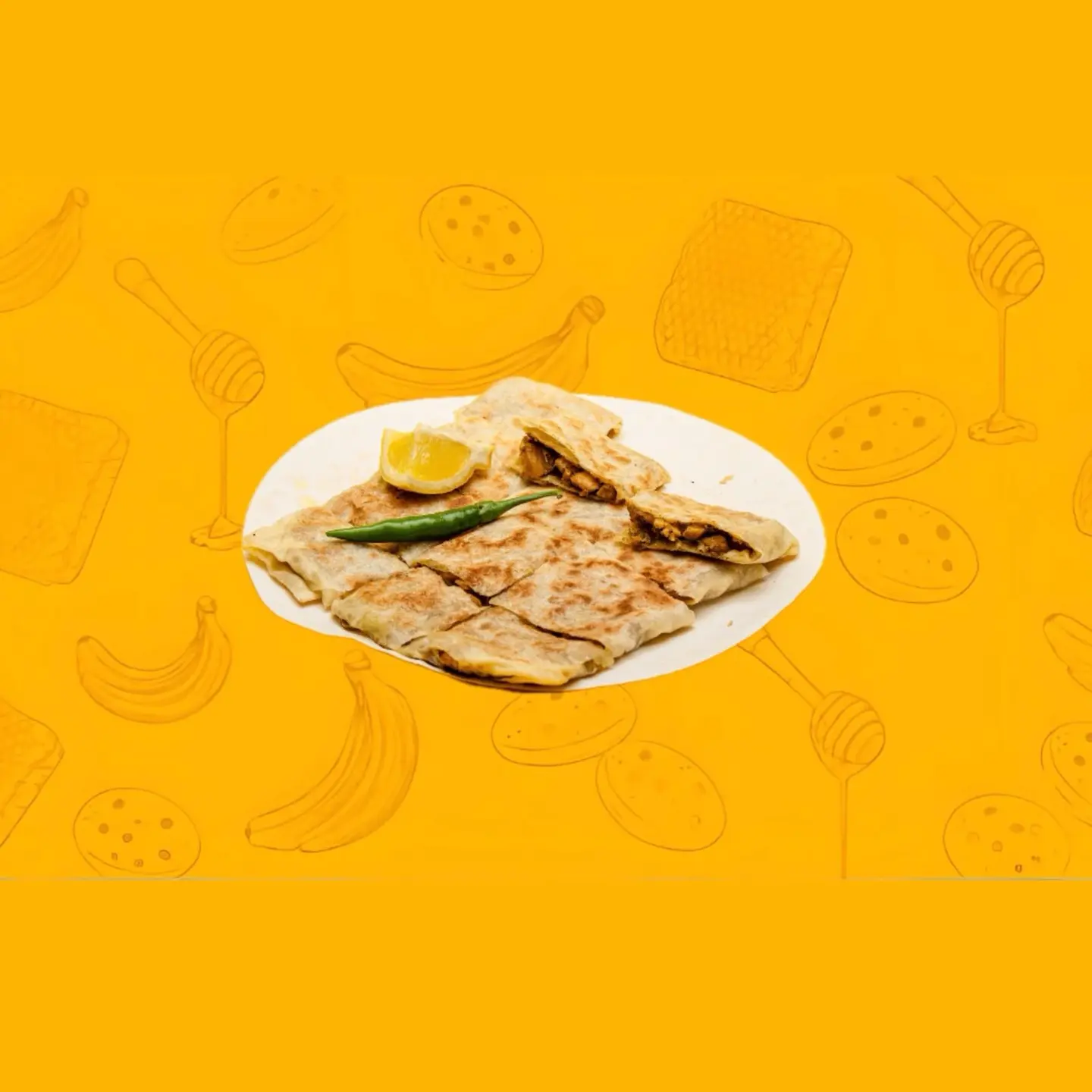 دجاج مطبق