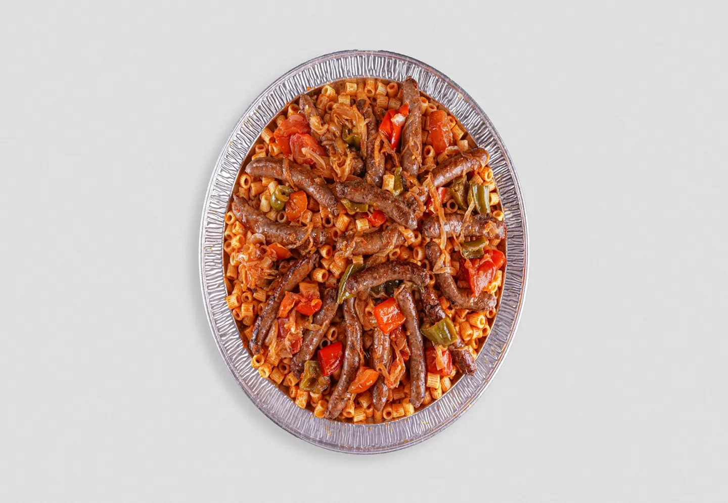 Pasta With Sausage Tray