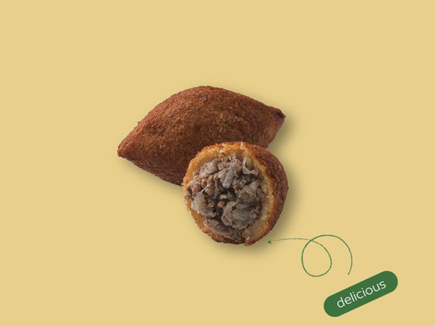 Meat Kibbeh (3 Pieces)