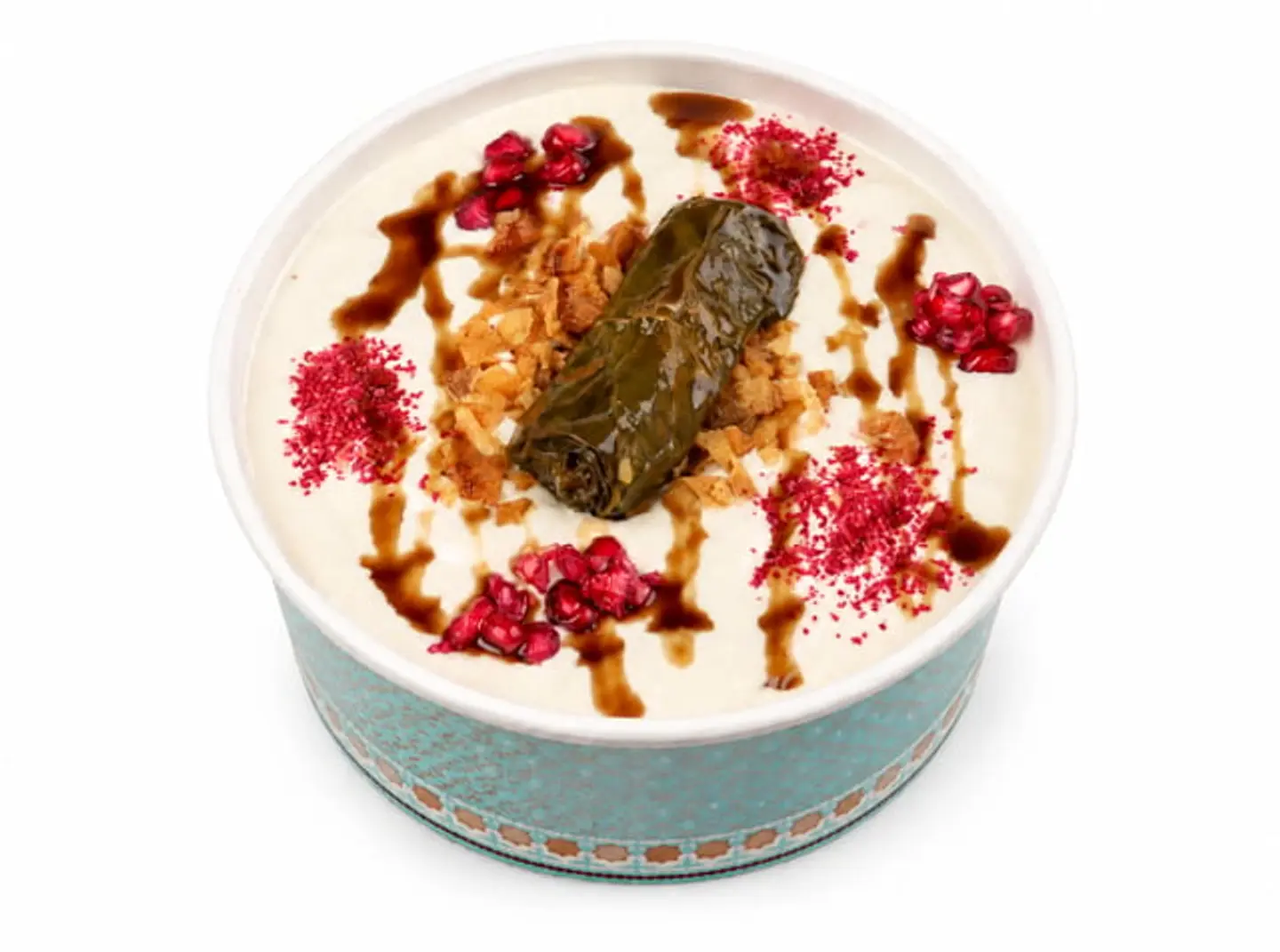 Grape Leaves Fatteh