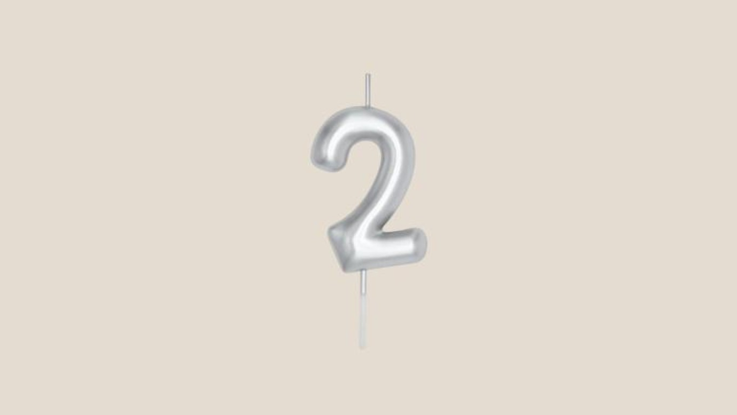 Number 2 Silver
