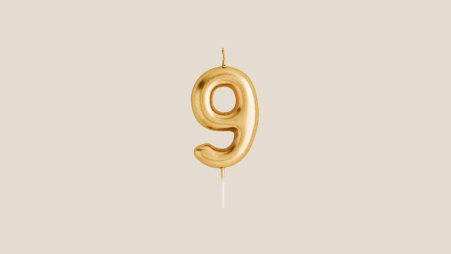 Number 9 Gold