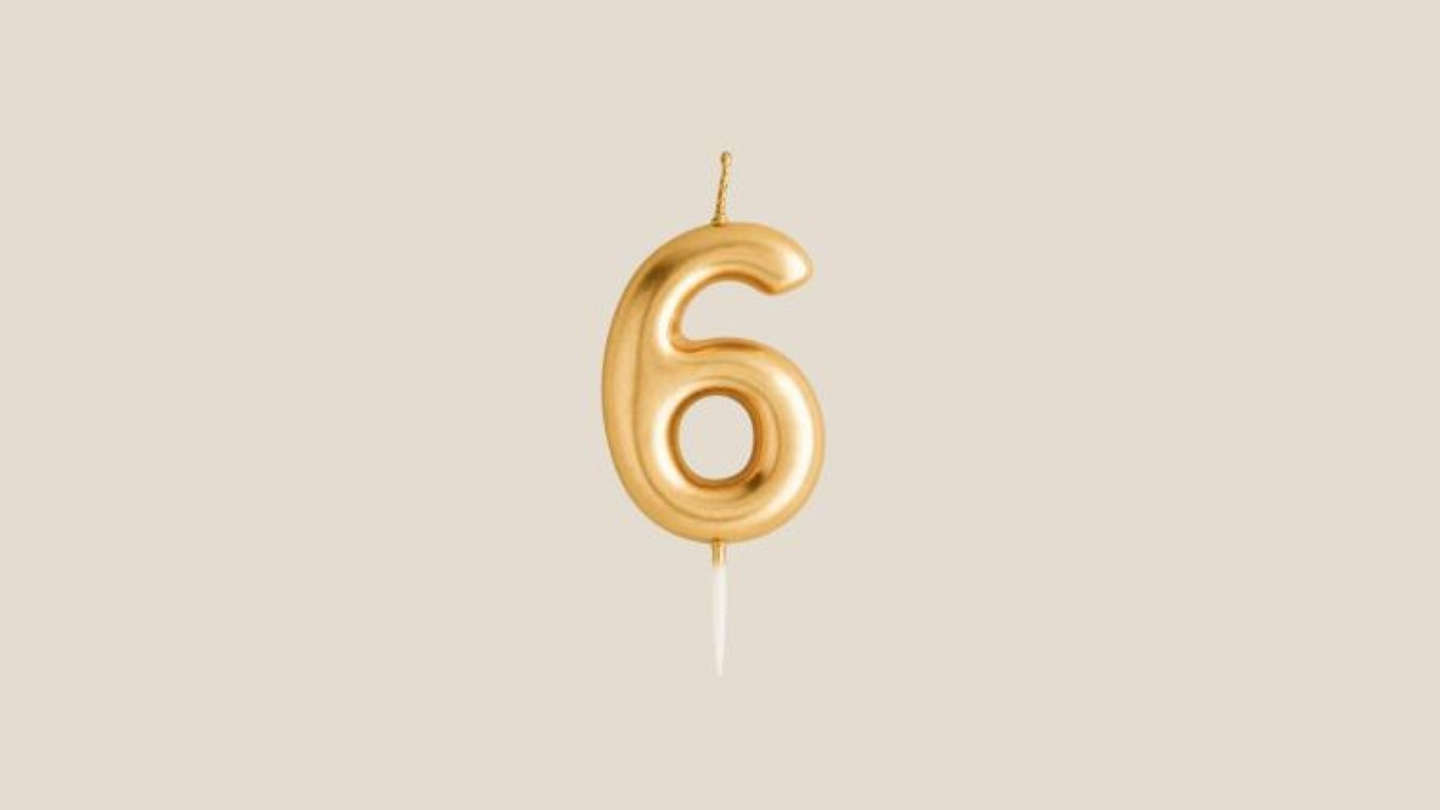 Number 6 Gold