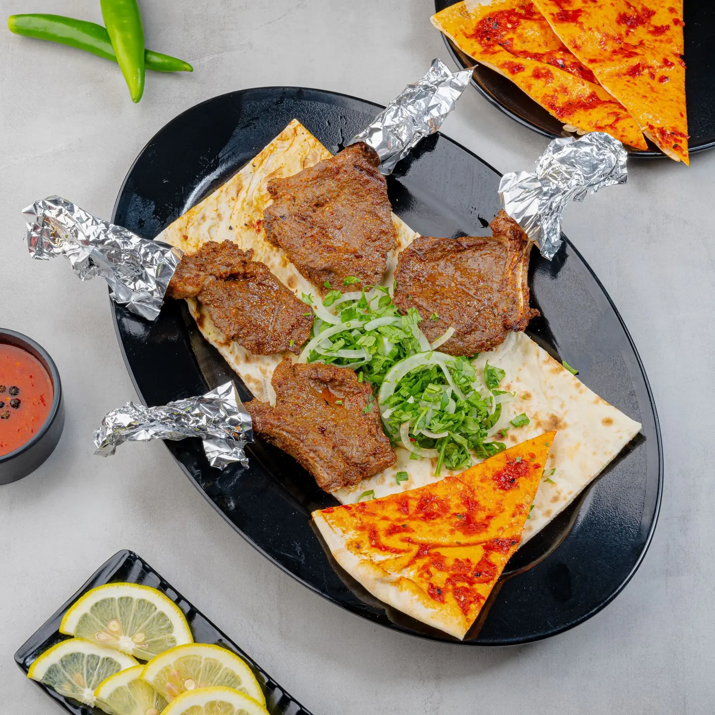 Grilled Lamb Rips