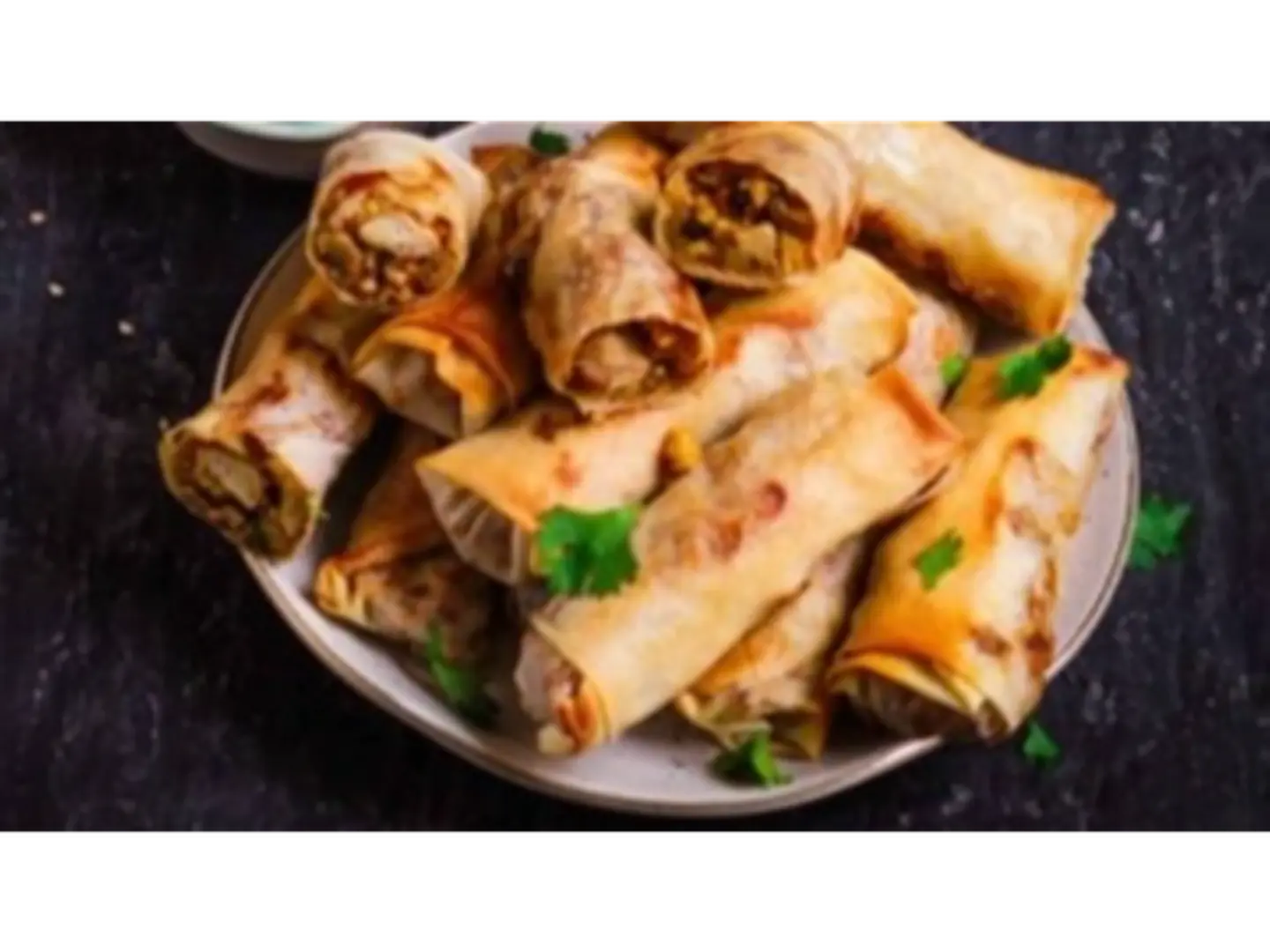 Baked Chicken Spring Roll Ten Pieces