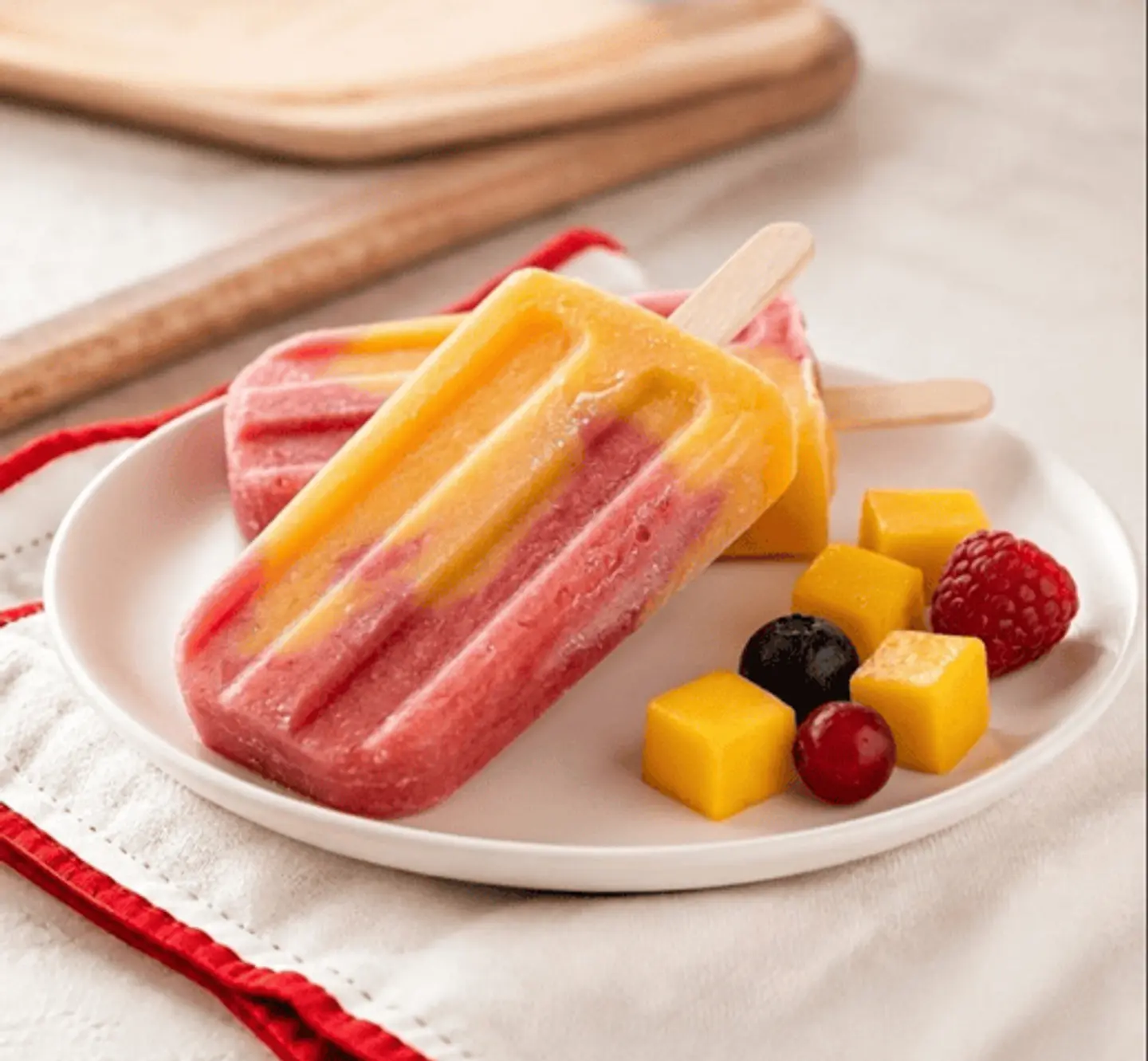 "Ice Cream Of The Good Old Days" (Nostalgic Style) On A Stick.