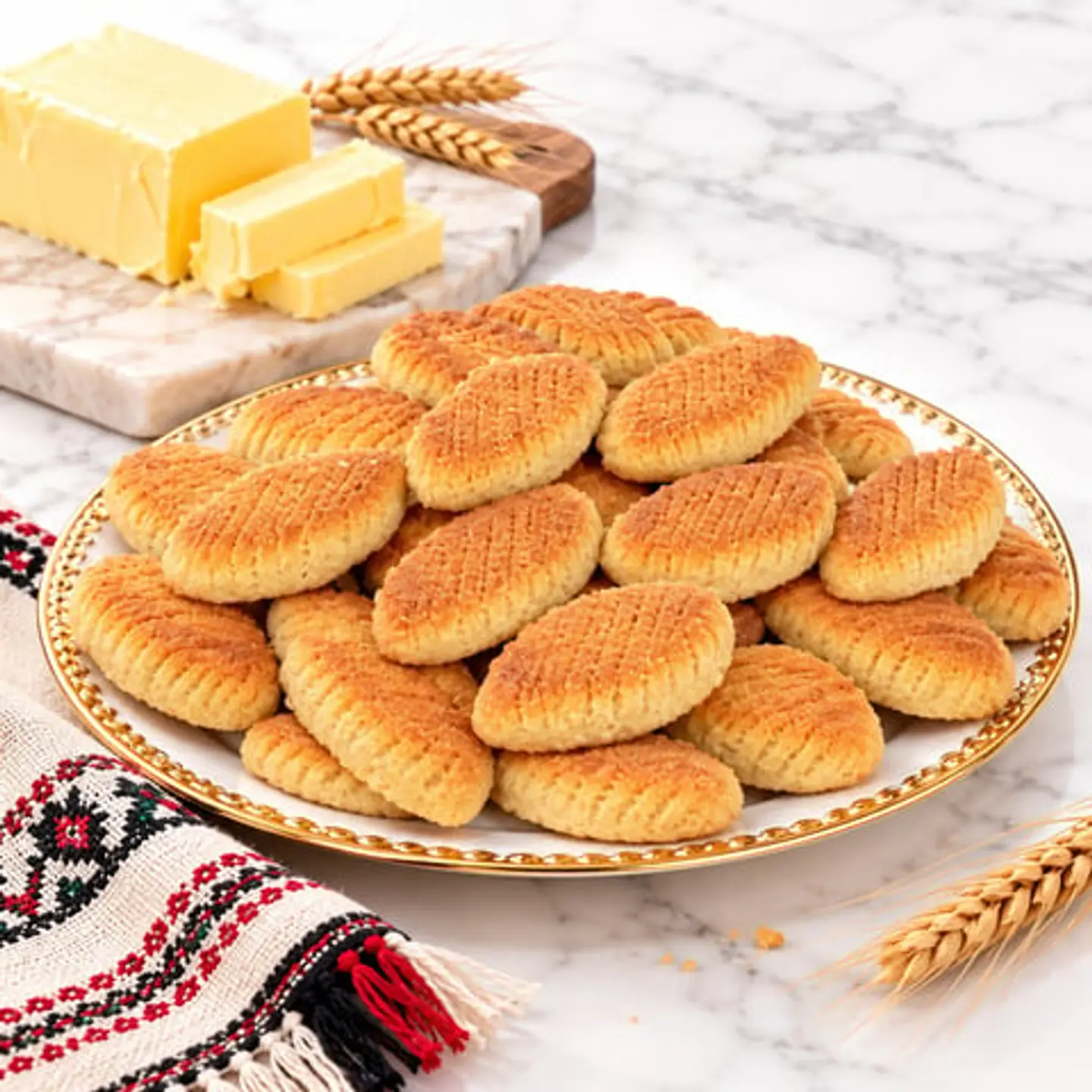 Madina Maamoul With Butter