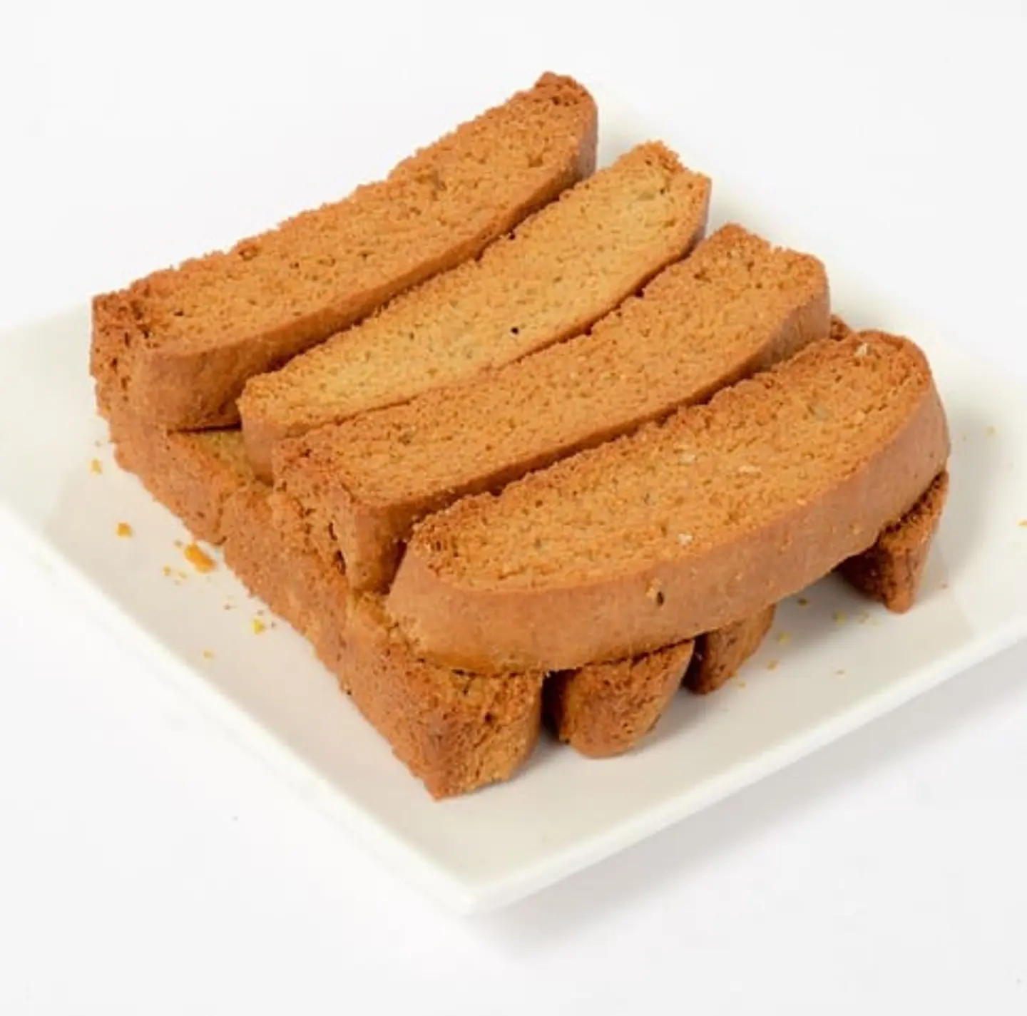 Brown Rusk With Butter