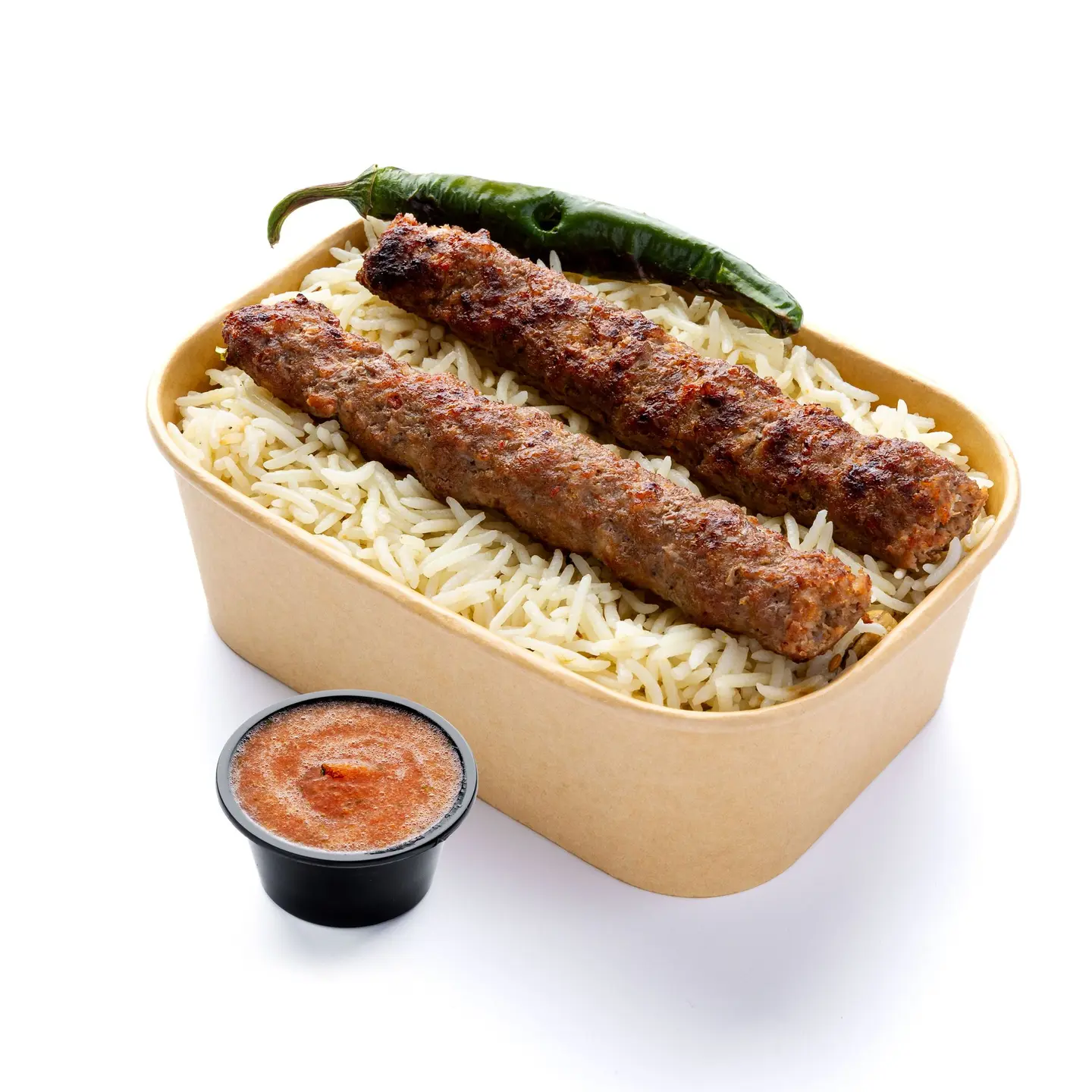 Meat Kebab Rice