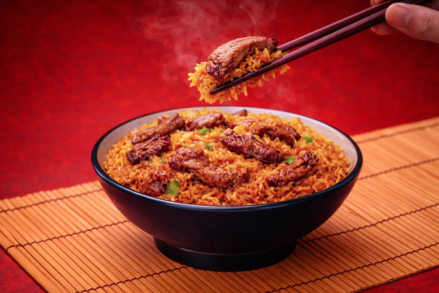 Meat Rice