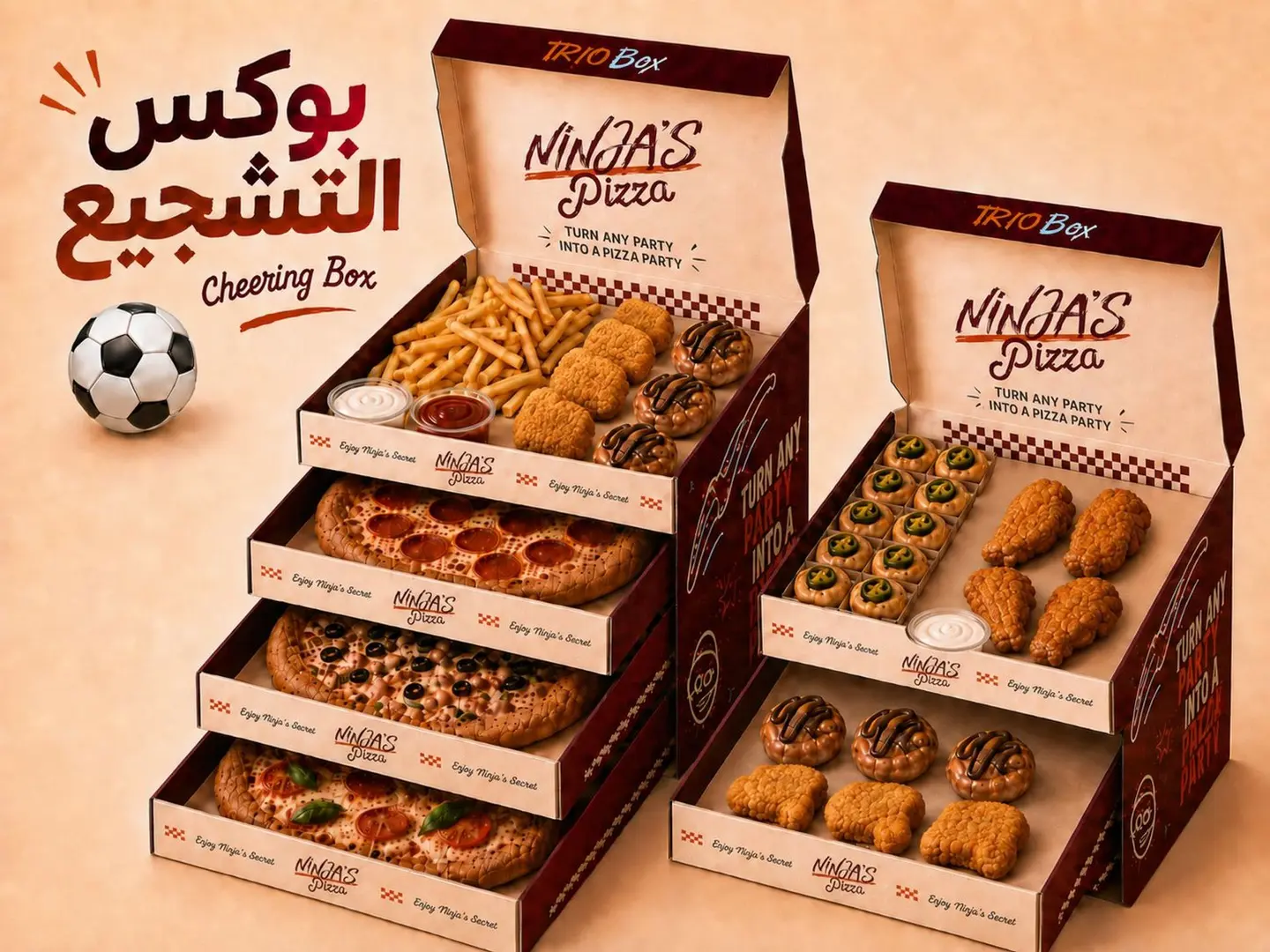 بيتزا تاور كبير