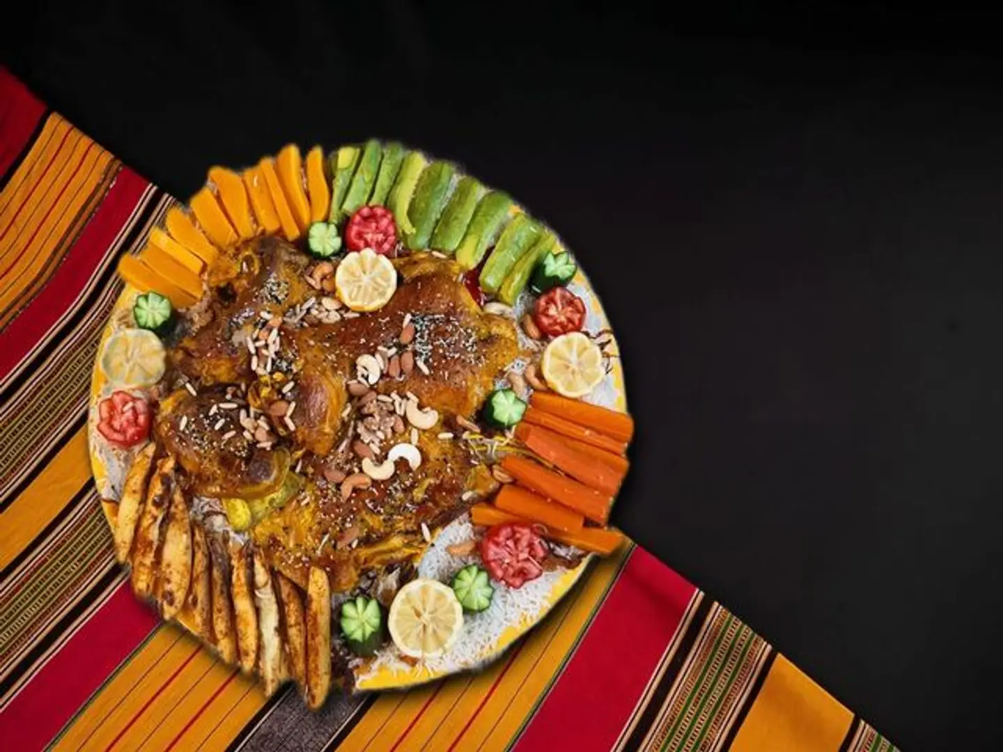 طبق حكاية نجدية