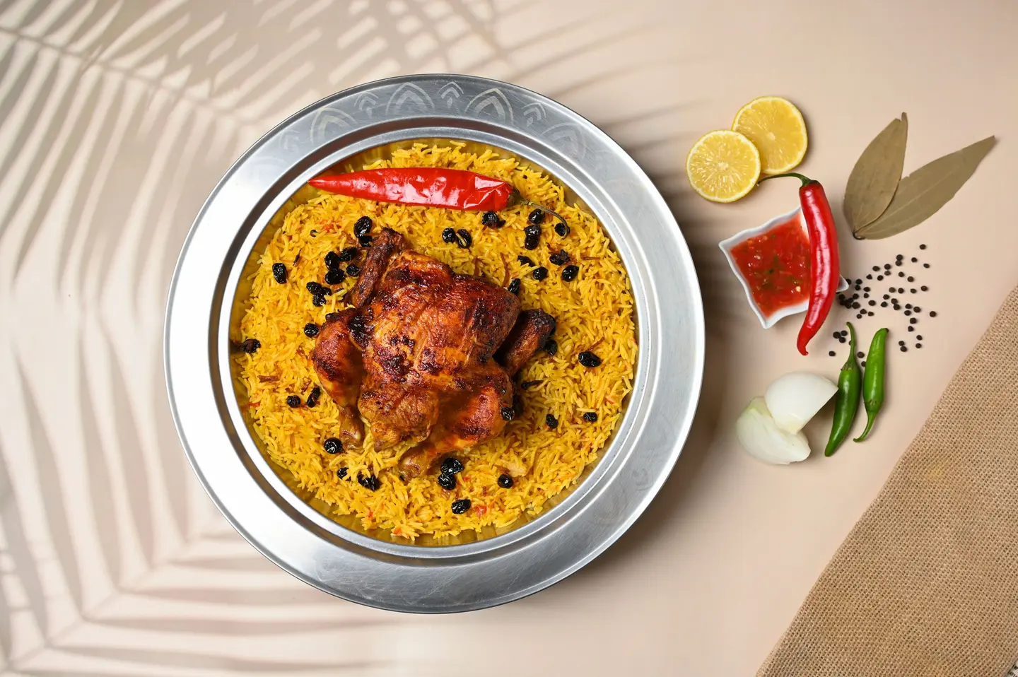 Whole Chicken Shawaya With Rice