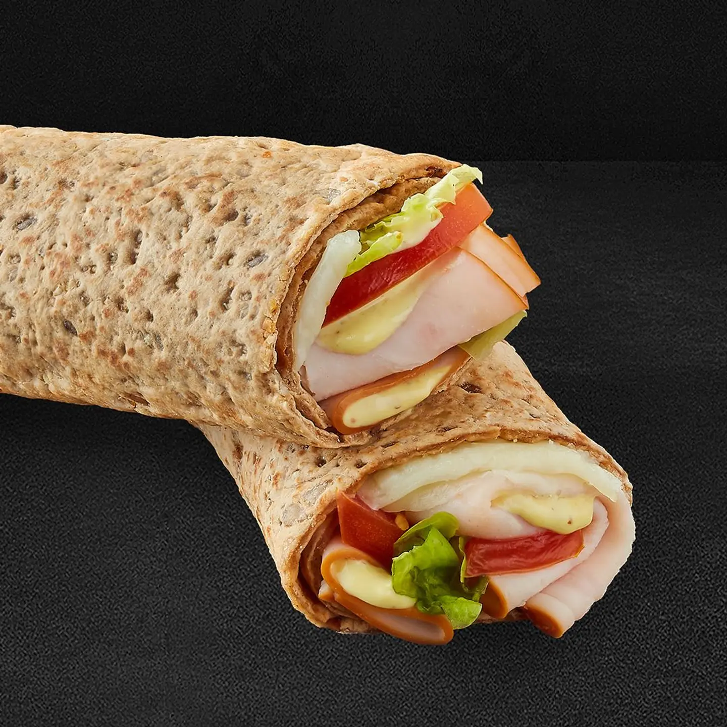 Light Turkey & Cheese Wrap