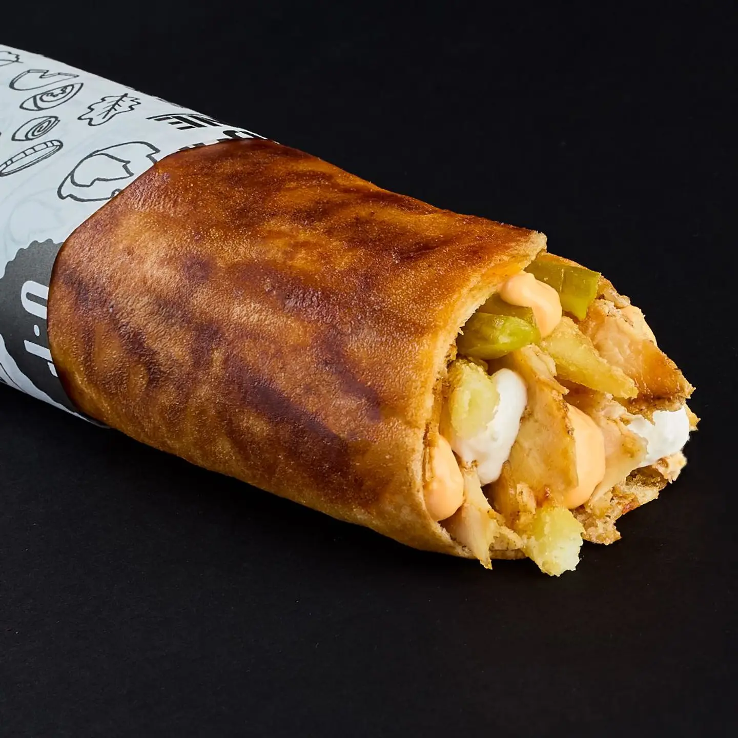 Crispy Chicken Shawarma