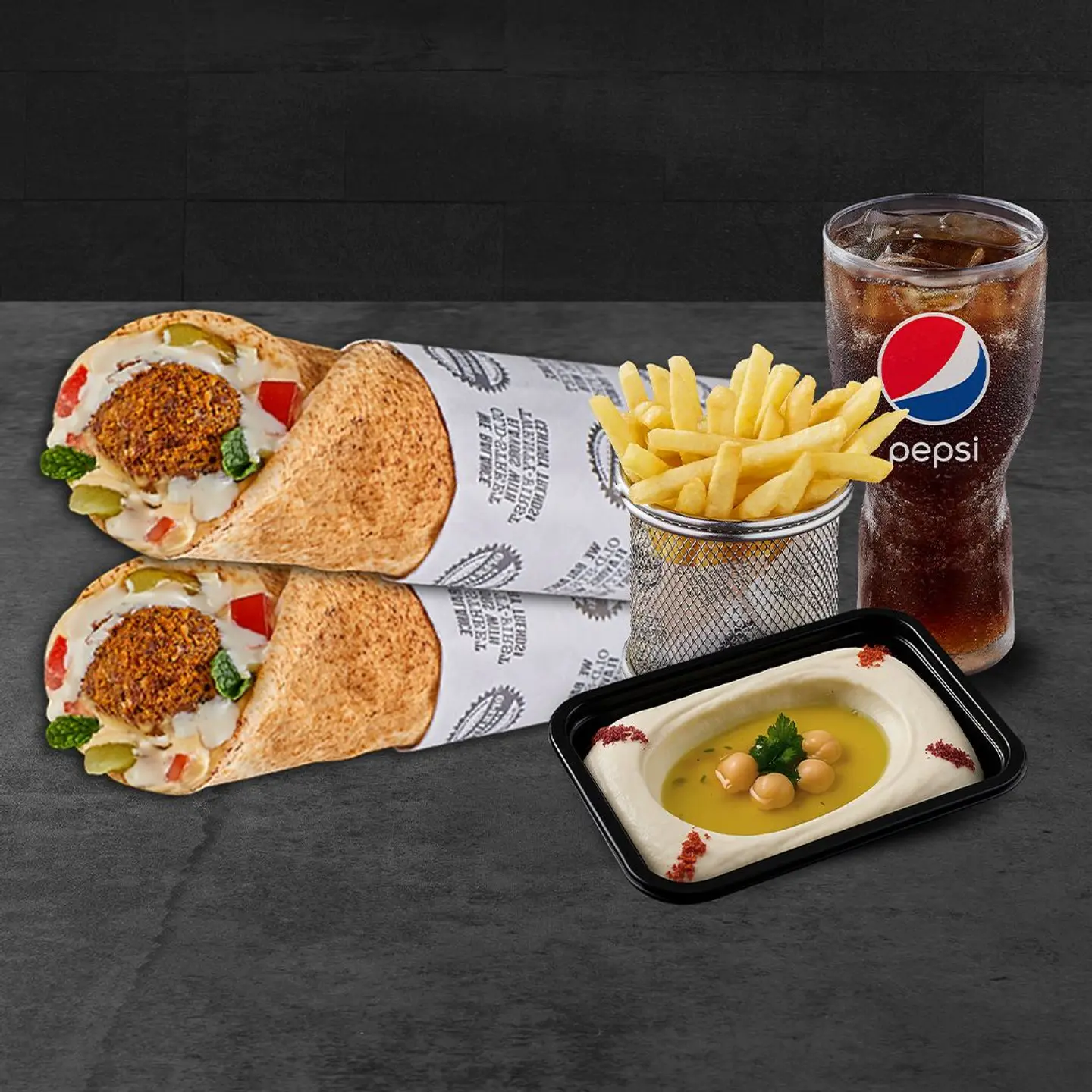 Double Pita Feast!