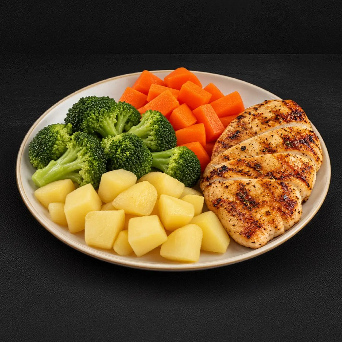 High Protein Grilled Chicken Platter
