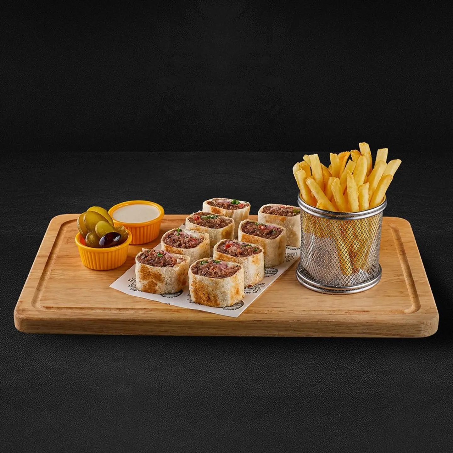 Beef Shawarma Saj Platter