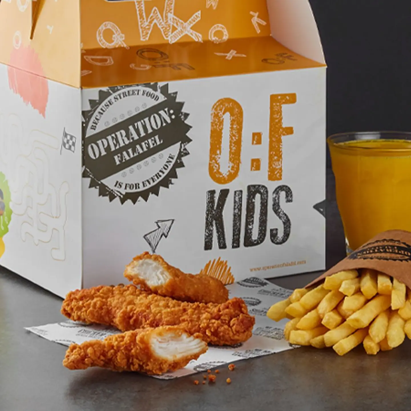Chicken Tenders Squad Meal