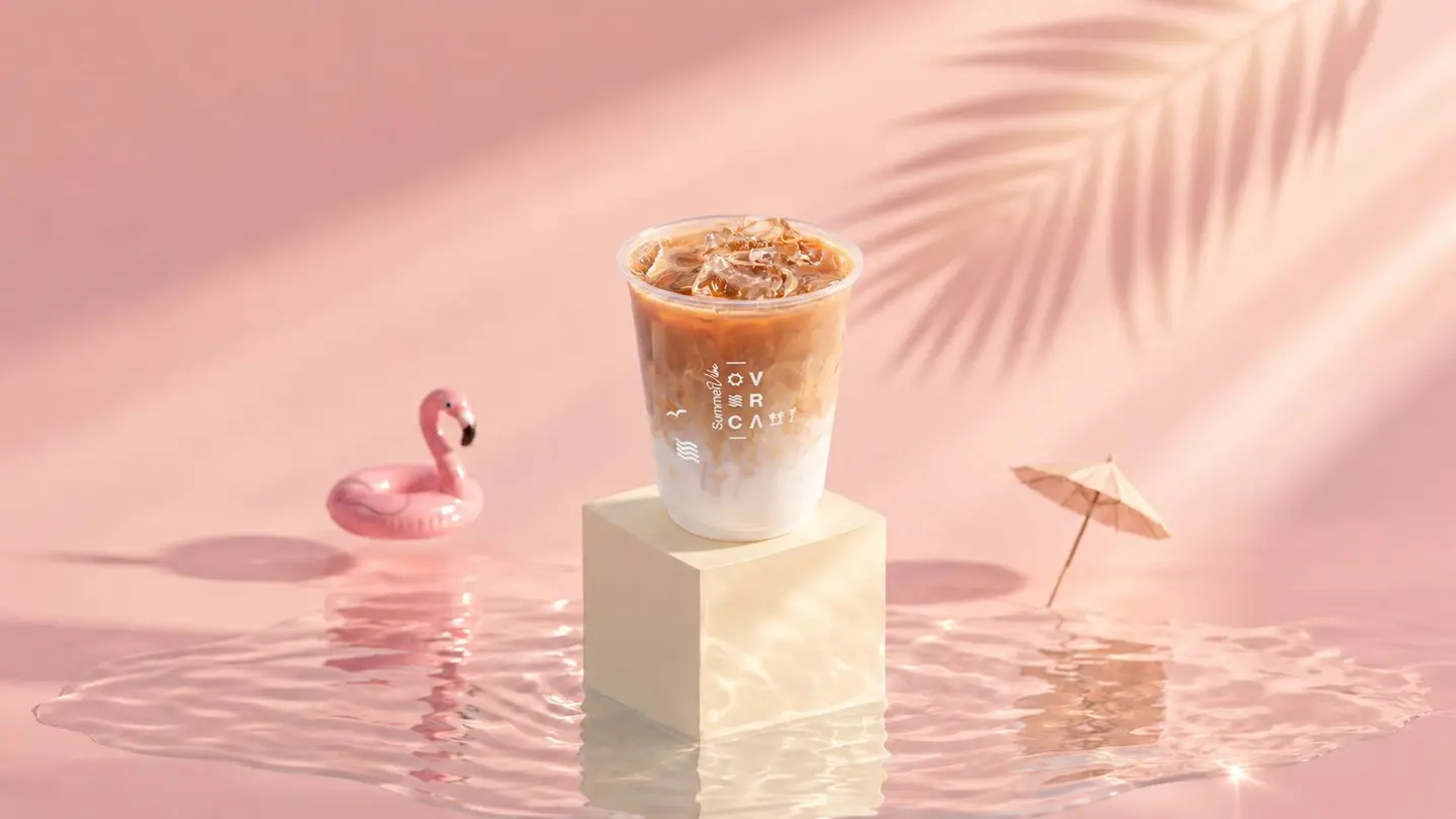 ايس لاتيه بارد