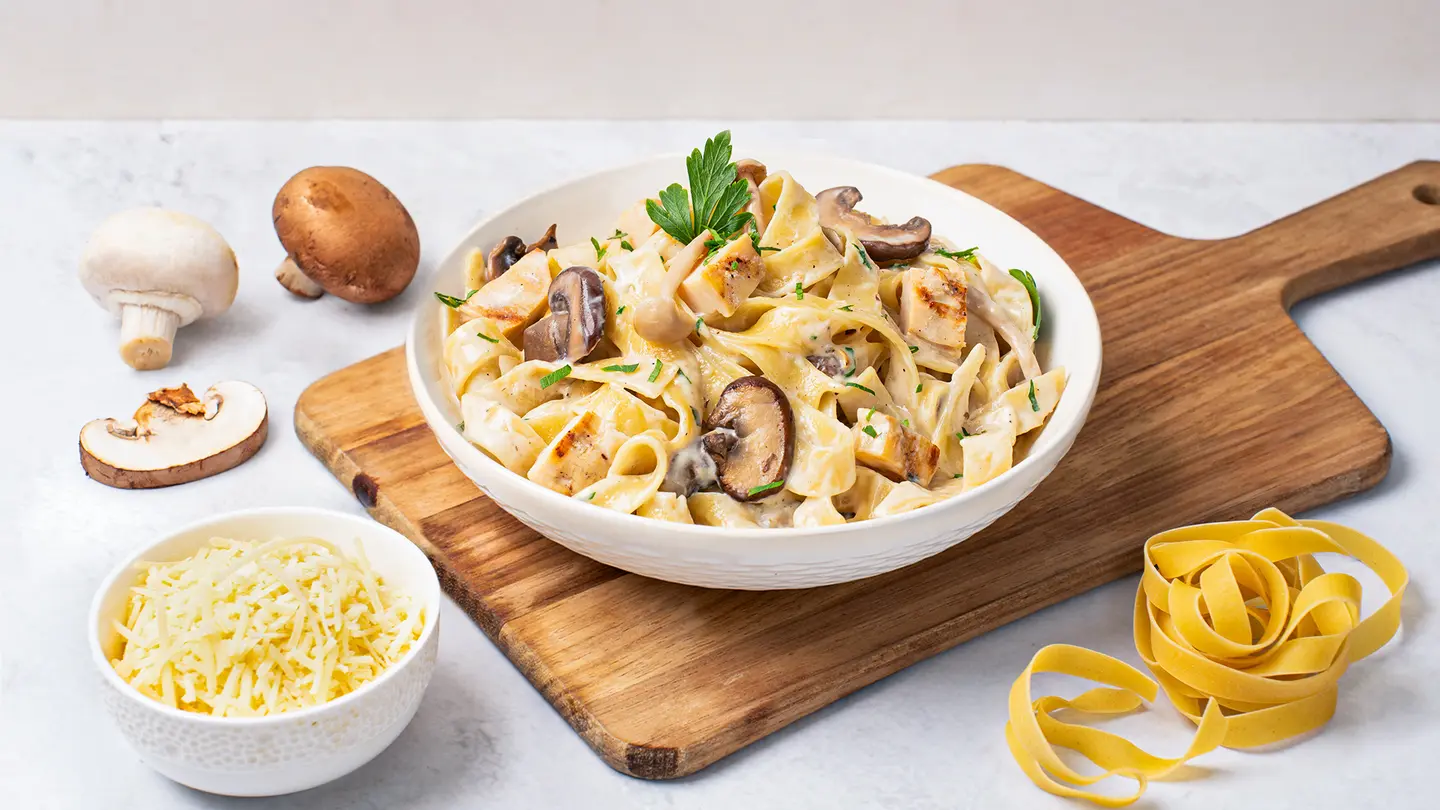 Chicken Fettuccini Alfredo