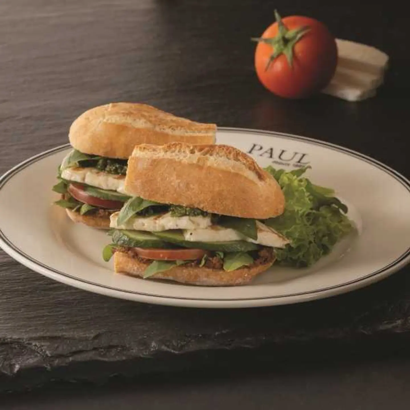 Halloumi Pesto Sandwich